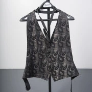 Tan Paisly Half 2